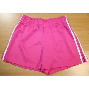 Womens Athletic Works Elastic Waist Shorts Small 4-6 Pink Activewear Running